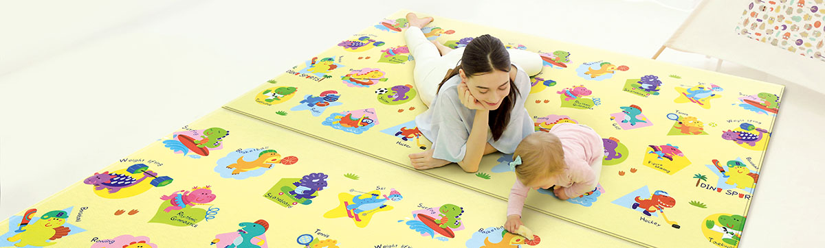 Renaissance Large Baby Care Soft Double Sided Play Mat/Protecting Playmat 